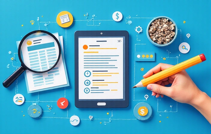 Digital representation of user data rights, with icons for access, correction, deletion