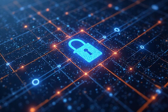 Secure data processing illustration
